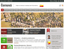 Tablet Screenshot of cernova.sk